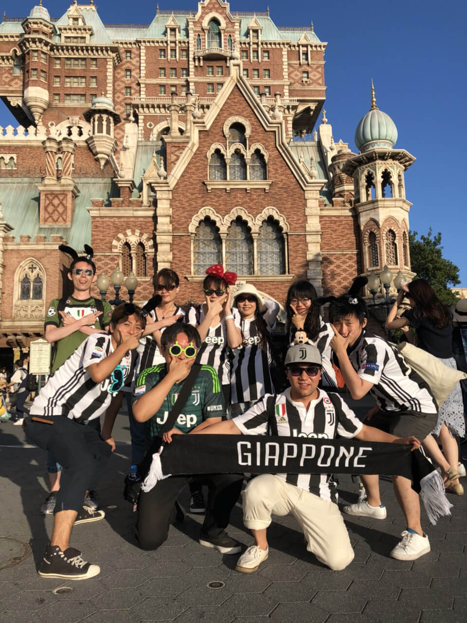 ユベントスのユニフォームを着て ユベユニディズニー Juventus Official Fan Club Giappone オフィシャルブログ